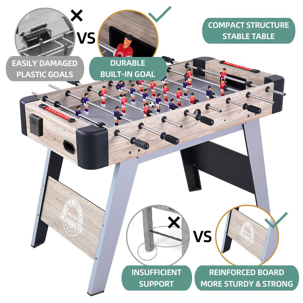 Giant Engineered Wood Foosball Table  | 48"