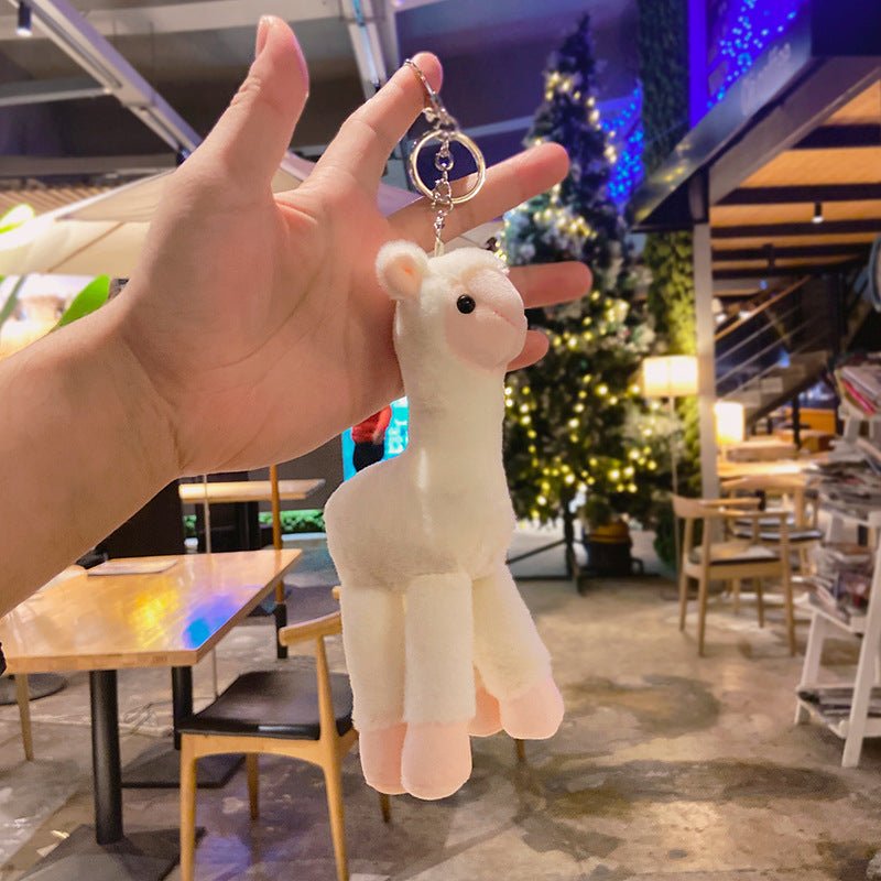 PocketPaca Lil Bean Keychain Plush | Kawaii Keychain Charm