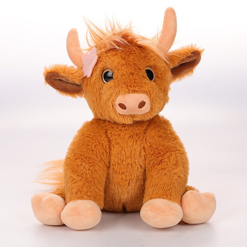 Scottish Mini Highland Cow Plushie