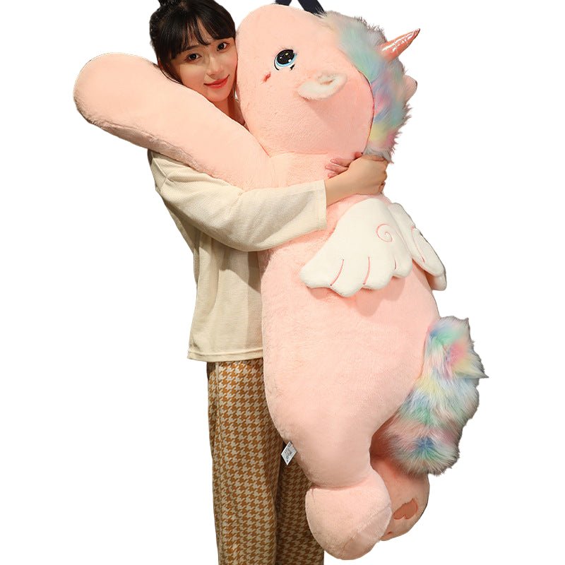 Sparkles: JUMBO Unicorn with Wings Plushie
