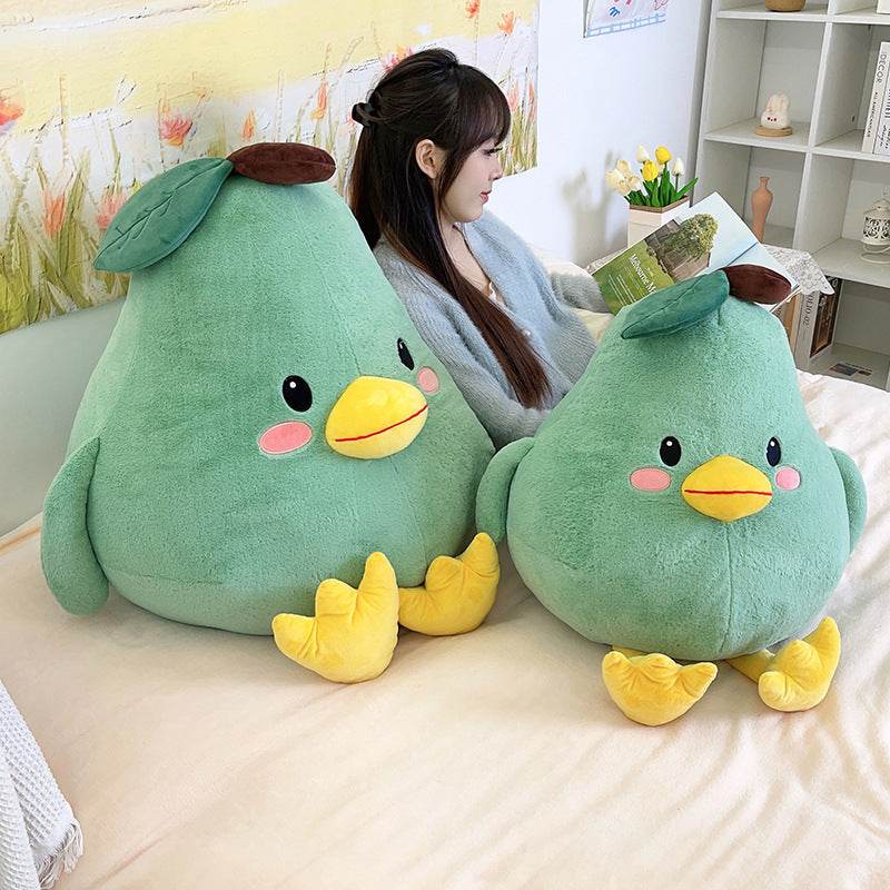 Percy the Pear Plushie | Stuffed Food Plushie