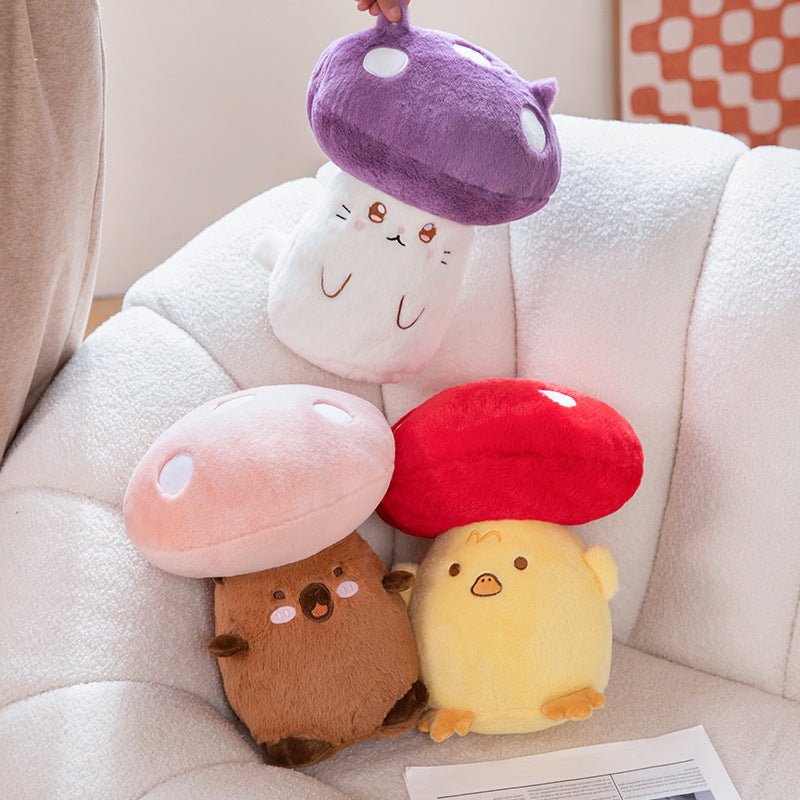 Kinoberry: Kawaii Funny Mushroom Plushie