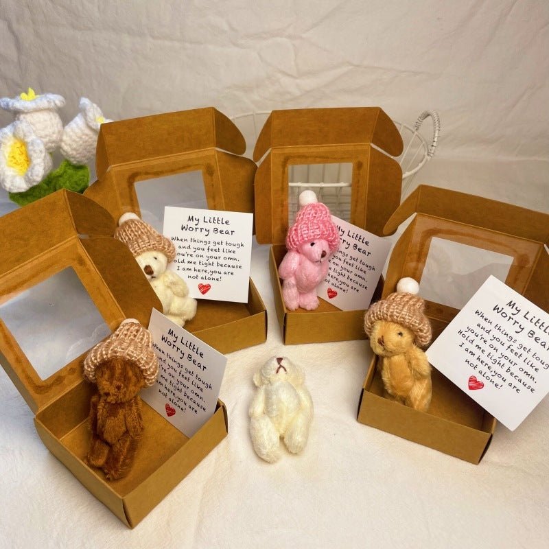 Mini Pocket Teddy Bear Gift Box