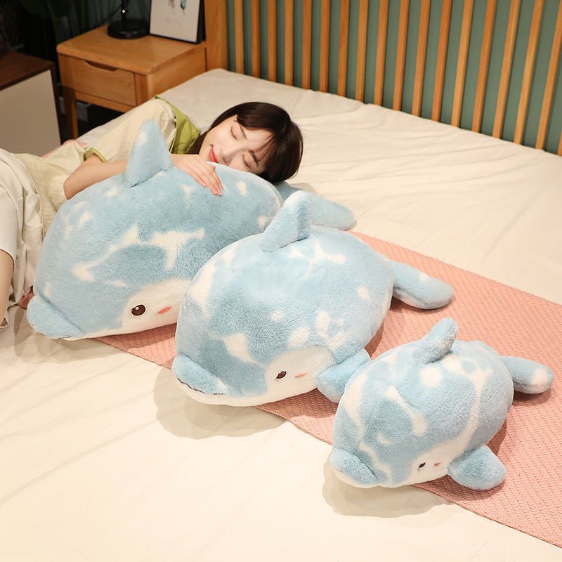 Delphi: Giant Kawaii Dolphin Plushie | Stuffed Animal Dolphin