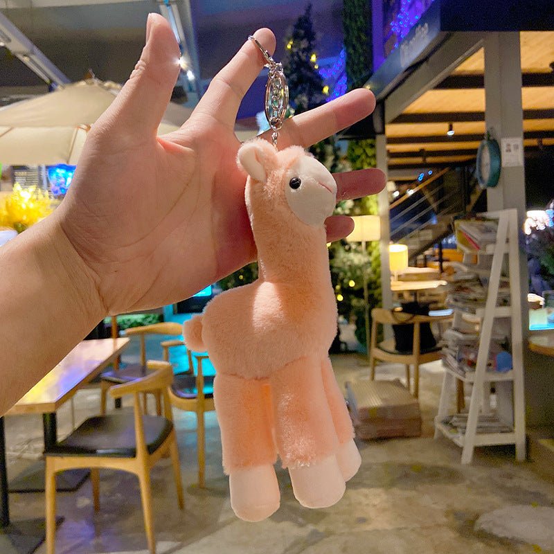 PocketPaca Lil Bean Keychain Plush | Kawaii Keychain Charm