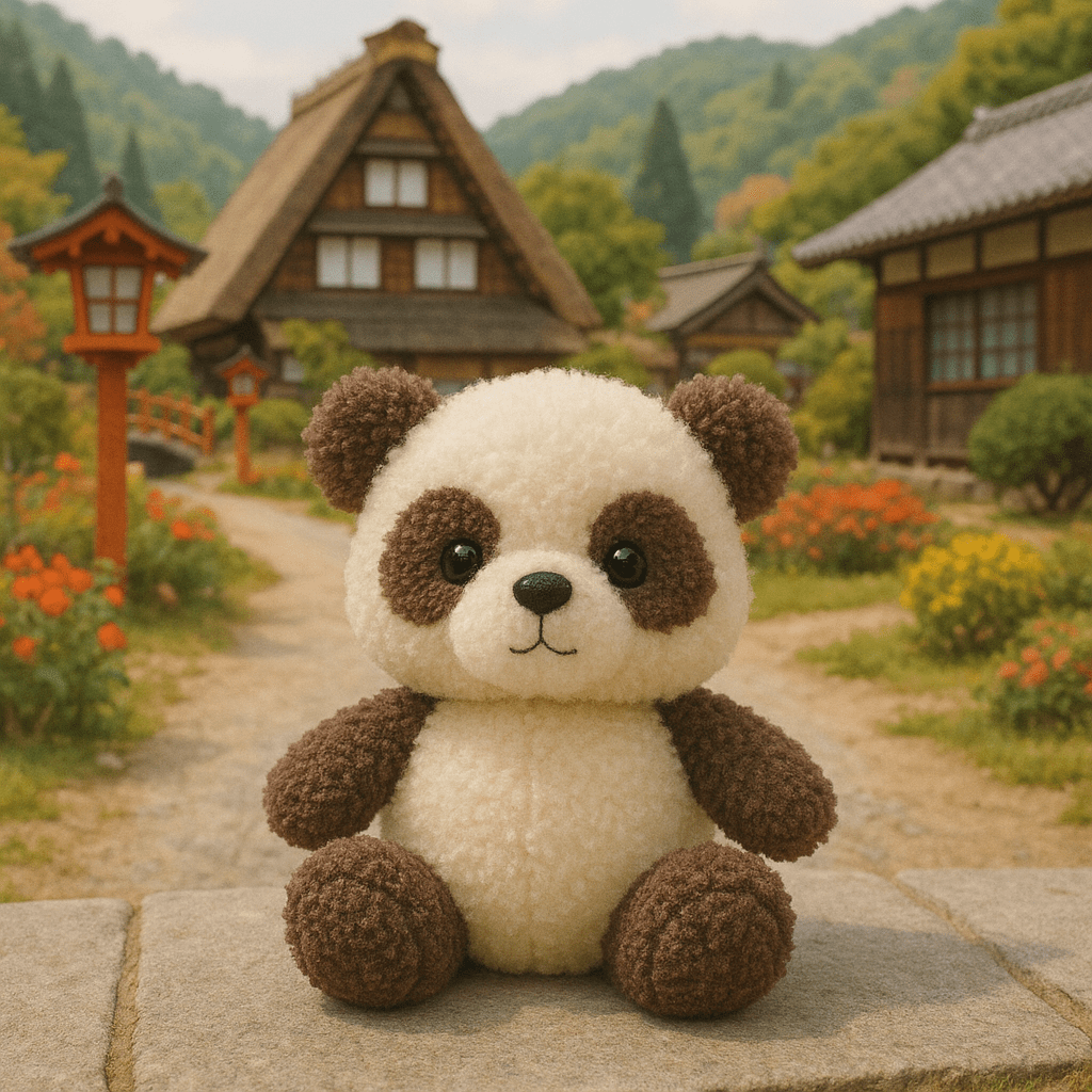 Lulu: Mini Panda Plushie